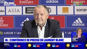 OL: Jean-Michel Aulas a "toujours rêvé d'avoir Laurent Blanc comme entraîneur de l'OL"