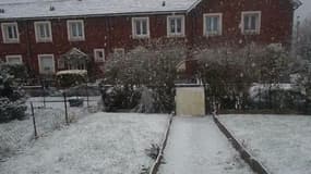 Averse de neige en Picardie. - Témoins BFMTV