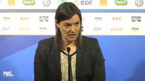 Corinne Diacre : "J'ai préféré notre prestation à celle de l'Allemagne"