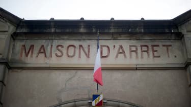 L'entrée de la prison de Lure, en Haute-Saône. (photo d'illustration)