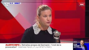 "C'est eux qui veulent mettre le pays à feu et à sang": Mathilde Panot réagit aux propos de Gérald Darmanin
