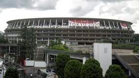 Le stade national, principal lieu des compétition des Jeux de Tokyo, le 23 juin 2021.

