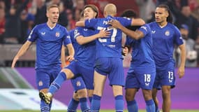 Le Dinamo Zagreb face au Bayern Munich, le 17/09/2024 en Ligue des champions