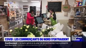 Des commerçants du Nord viennent en aide à des libraires ou fleuristes pour proposer leurs produits en boutique