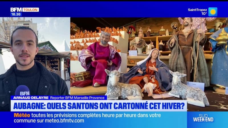 Aubagne: entre santons traditionnels et originaux