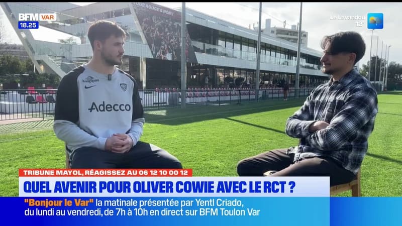 Le Trois-Quarts Centre Oliver Cowie, Invité de la Tribune Mayol