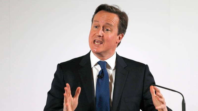 Le Premier ministre britannique lors d'un discours le 22 janvier (photo d'illustration).