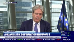 Paolo Gentiloni: l'inflation atteindra son pic au 3e trimestre