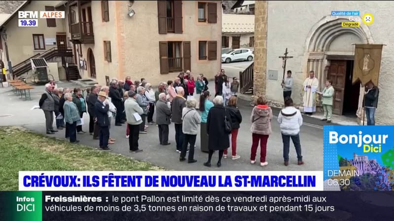 Crévoux: les fidèles fêtent à nouveau la Saint-Marcellin pour sauver leur église