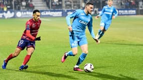 Khaoui et Veretout lors de Clermont-OM, 11 février 2023