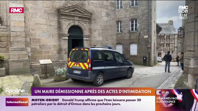 Un maire démissionne après des actes d'intimidation