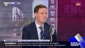 Clément Beaune face à Philippe Corbé sur RMC et BFMTV