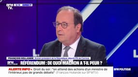 Dissolution, référendum... "Être président de la République, ce n'est pas utiliser tous les articles de la Constitution", estime François Hollande