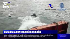 La police espagnole intercepte un sous-marin bourré de cocaïne  