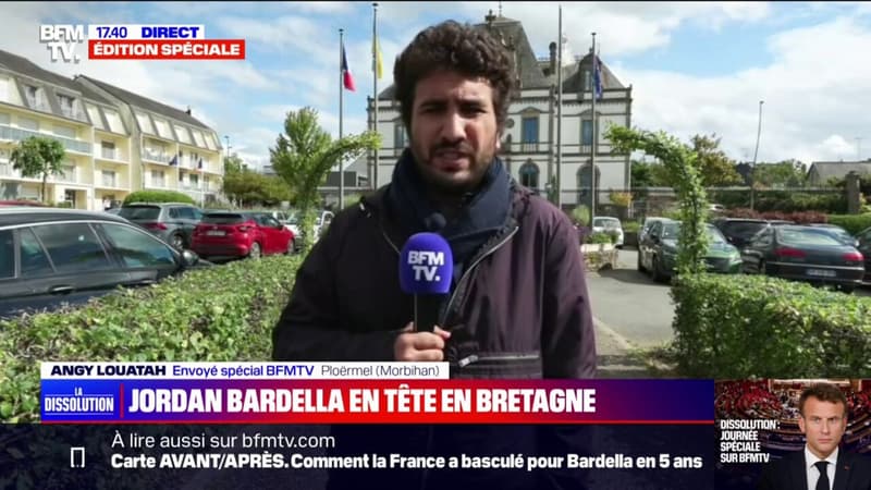 Élections européennes: Jordan Bardella est arrivé en tête en Bretagne pour la première fois