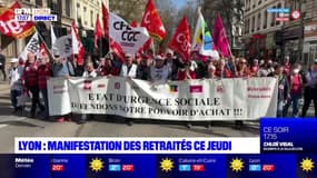 Lyon : manifestation des retraités ce jeudi