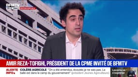 Loi spéciale: "Les entreprises et les entrepreneurs ont besoin de visibilité", déclare Amir Reza-Tofighi, président de la CPME