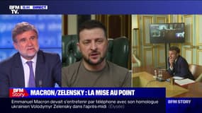 Entretien téléphonique entre Macron et Zelensky: le contenu de leur échange