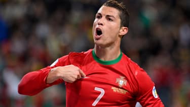 Le footballeur portugais Cristiano Ronaldo lors du match contre la Suède, le 19 novembre 2013.
