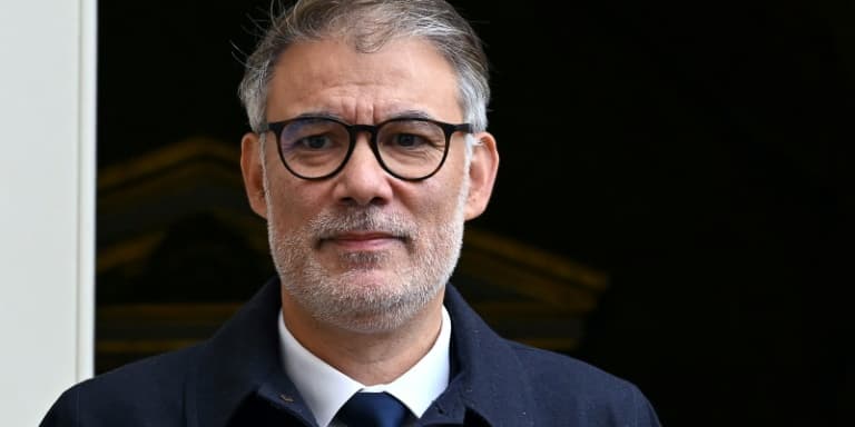 Le premier secrétaire du parti Socialiste (PS), Olivier Faure, à Matignon, le 4 septembre 2025 