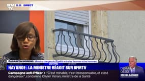 Féminicide à Hayange: Élisabeth Moreno veut "travailler avec le ministère de l'Intérieur et le ministère de la Justice pour comprendre ce qui a pu dysfonctionner"