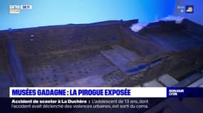 Musées Gadagne: la pirogue-vivier exposée 18 ans après sa découverte