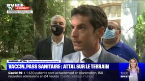 "Il n'y a pas de descente assurée": Gabriel Attal évoque "un plateau" de l'épidémie en France