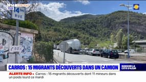 Carros: 15 migrants découverts dans un poids-lourd