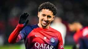 Marquinhos avec le PSG, le 3 janvier 2024