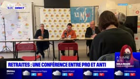 Retraites : une conférence entre Anne Brugnera, députée Renaissance et l'UNSA