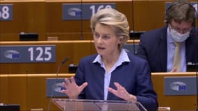 Covid-19: Ursula Von Der Leyen prévoit l'autorisation d'un vaccin "au cours de la semaine prochaine"