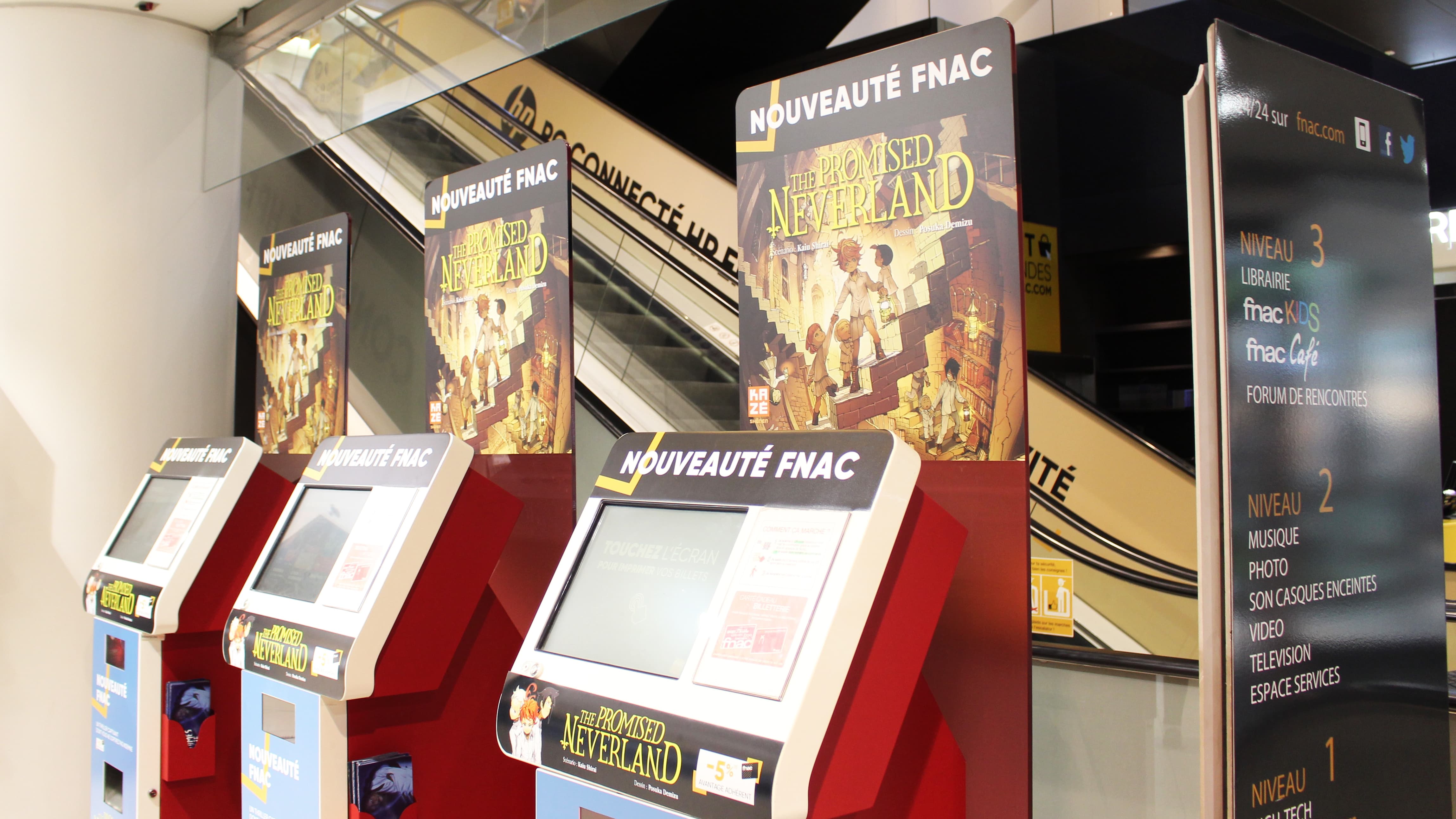 Promised Neverland à la Fnac