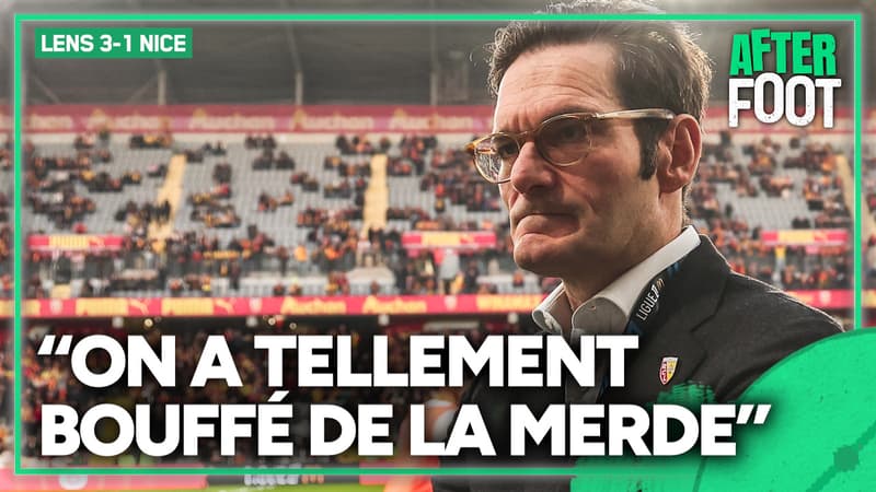 Lens 3-1 Nice : "On a tellement bouffé de la merde au début" la joie de Oughourlian