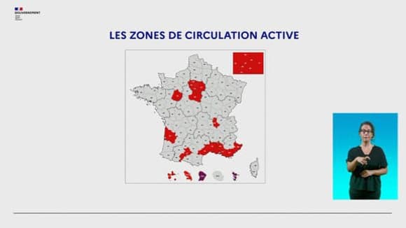 Covid-19: 19 nouveaux départements en zone rouge, 21 au total Covid-19: 19 nouveaux départements en zone rouge, 21 au total