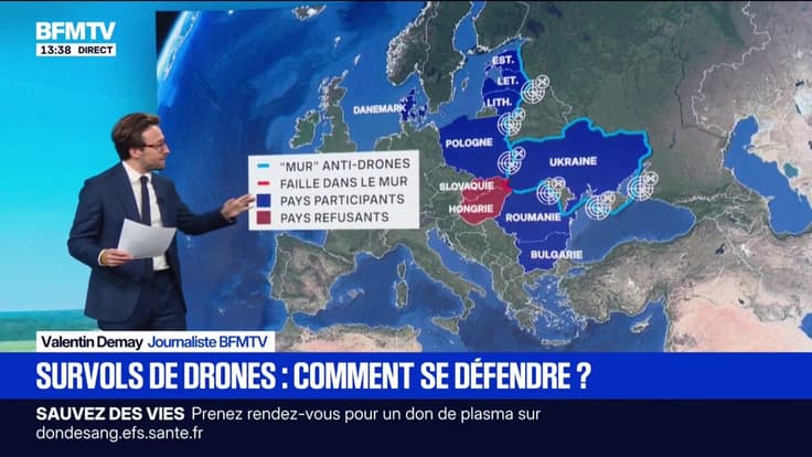 Survols de drones en Europe: comment se défendre?