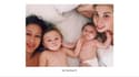 Cette image d'un couple de femmes lesbiennes avec leurs deux enfants a disparu dans la version française de la vidéo d'Apple. 