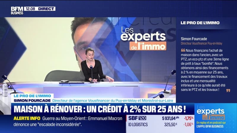 Maison à rénover : un crédit à 2% sur 25 ans