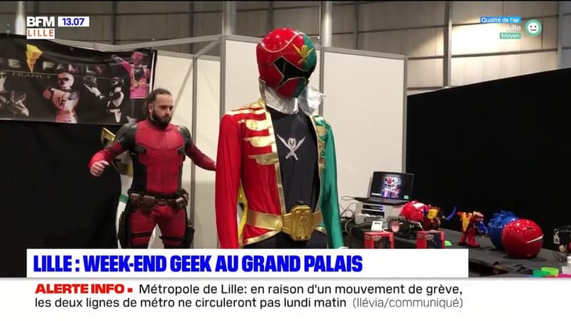 Lille: week-end geek au Grand Palais