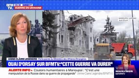 Risque nucléaire de la Russie: "Cela ne recouvre aucune réalité, cela vise à nous intimider" selon la porte-parole du Quai d'Orsay