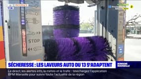 Sécheresse: les laveurs auto des Bouches-du-Rhône s'adaptent