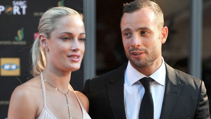 Reeva Steenkamp et Oscar Pistorius, le 4 novembre 2012.