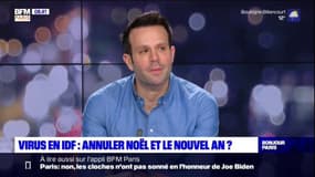 "Il faut annuler Noël et la Saint-Sylvestre" estime Julien Lenglet de l'hôpital privé d'Antony 