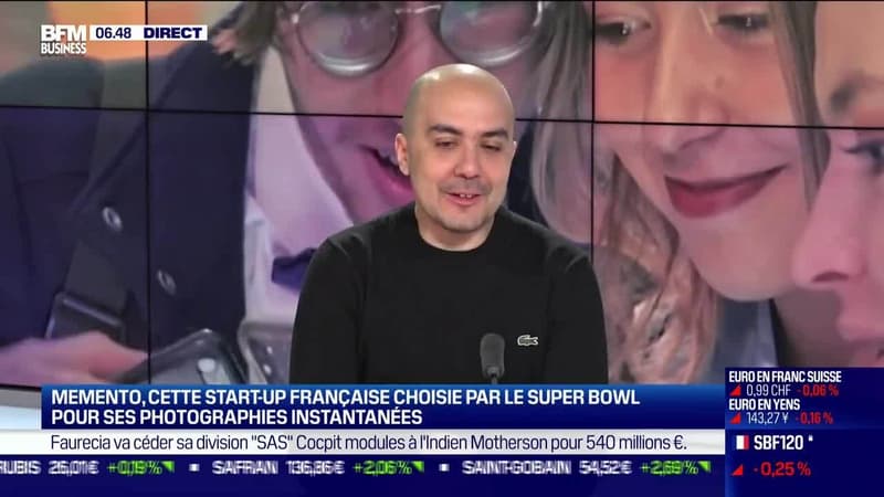 Youssef Mouadine (Memento) : Memento, cette start-up française choisie par le Super Bowl pour ses photographies instantanées - 20/02