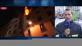 Incendie à Paris: un commandant juge "troublant" les deux feux successifs à la même adresse