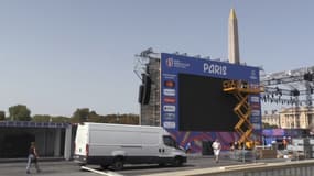 Le Village Rugby, place de la Concorde à Paris.