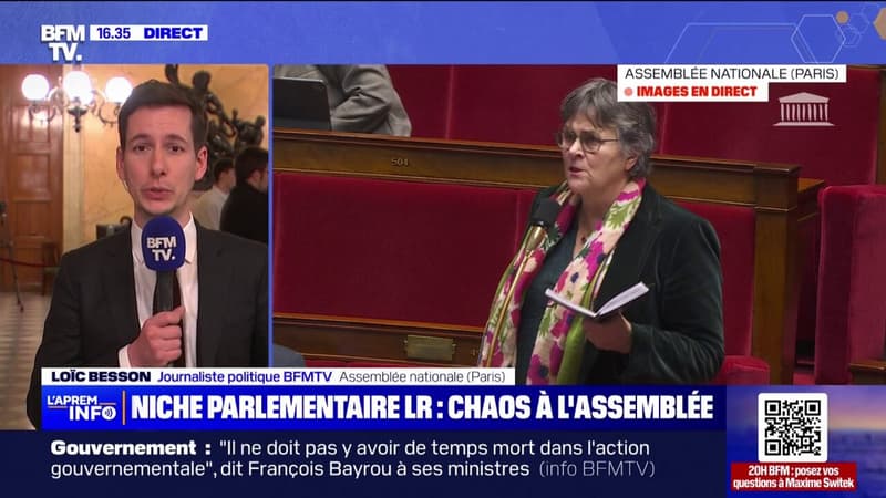 Niche parlementaire LR: séance tendue à l'Assemblée nationale lors du vote d'un texte visant à durcir le droit du sol à Mayotte