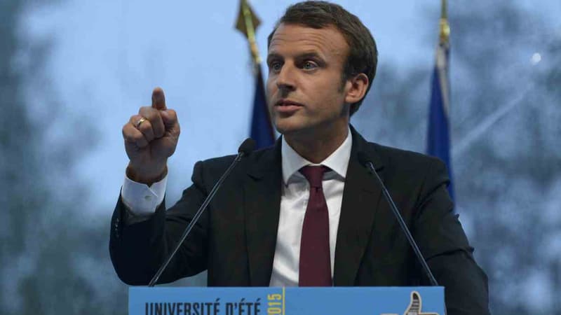 Emmanuel Macron était le seul représentant d'envergure du gouvernement à l'Université du Medef