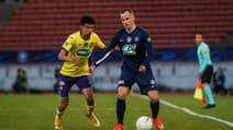 Nikola Volic (à droite) avec le maillot de Rumilly