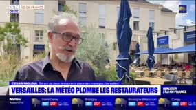 Versailles: avec de la pluie et du vent, la météo automnale plombe les restaurateurs