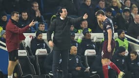 Unai Emery et Laurent Koscielny